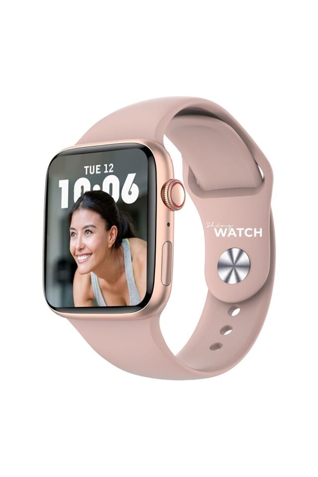 Smart Watch 7 Akıllı Saat Iphone Android Xiaomi Uyumlu Nabız Ölçer Aramalı Adım Sayar Tam Ekran