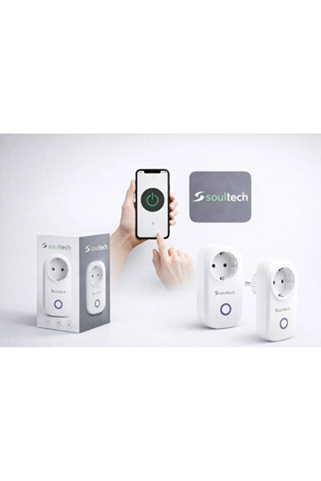 Akıllı WiFi Priz Uzaktan Kontrollü Zamanlayıcılı Smart Plug