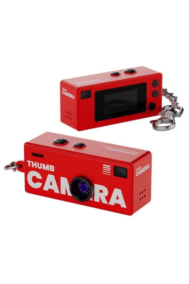 G6 Thumb Camera Mini Kamera 1080P Hd Video Kayıtlı Retro Tasarım Taşınabilir Mini Dijital Kamera