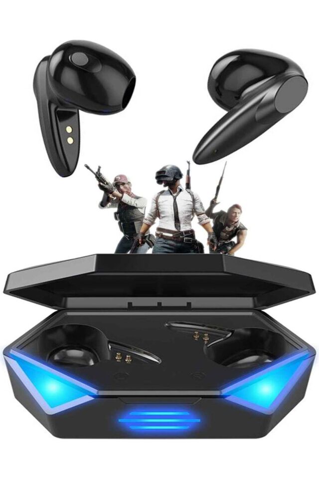 Oyuncu Kulaklığı Kablosuz Kulakiçi Rgb Işıklı Çift Mikrofonlu 3 Modlu Bluetooth 5.2