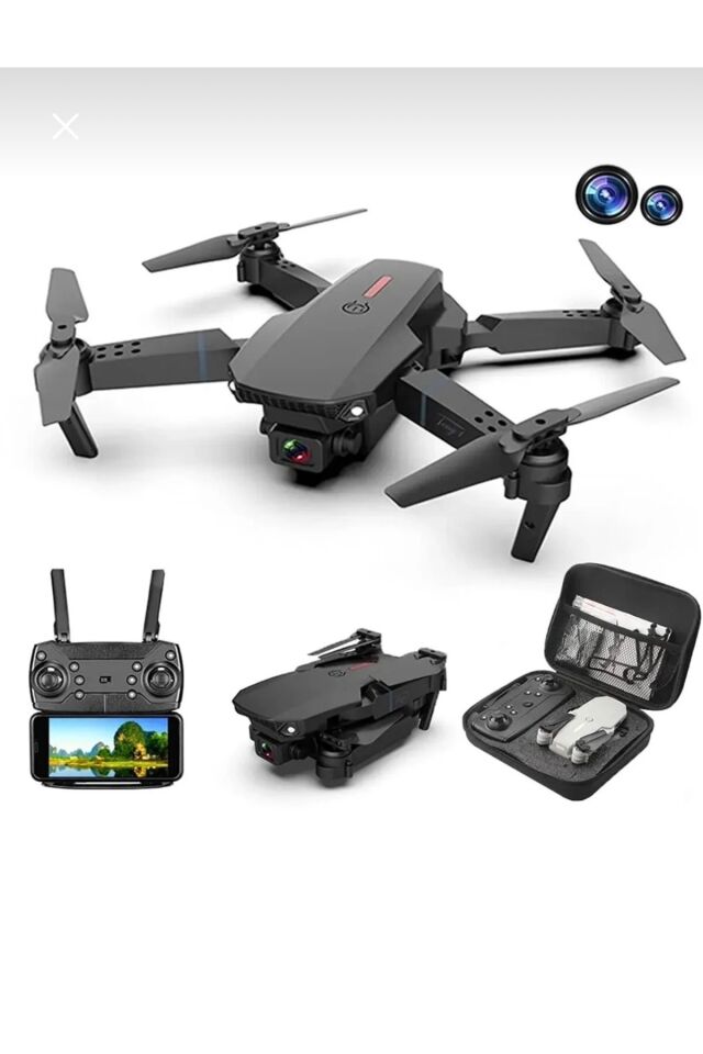 DRONE KAMERALI DRONE APP KONTROL WİFİ Lİ KATLANABİLİR QUATCOPTER(TEK BATARYA)