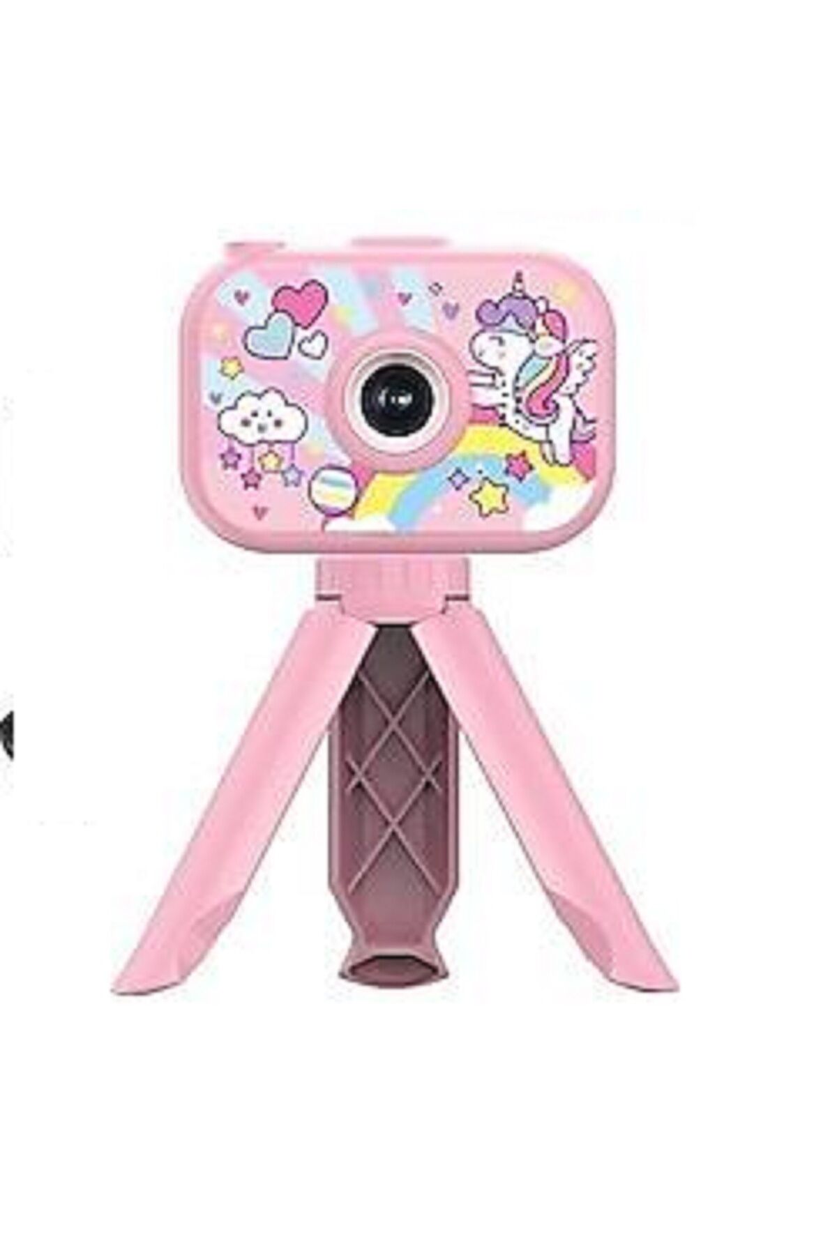 Mini Fotoğraf Makinesi Çocuk Için Eğitici Video Kamera 1080p Hd Ekran Digital Tiripotlu Kamera