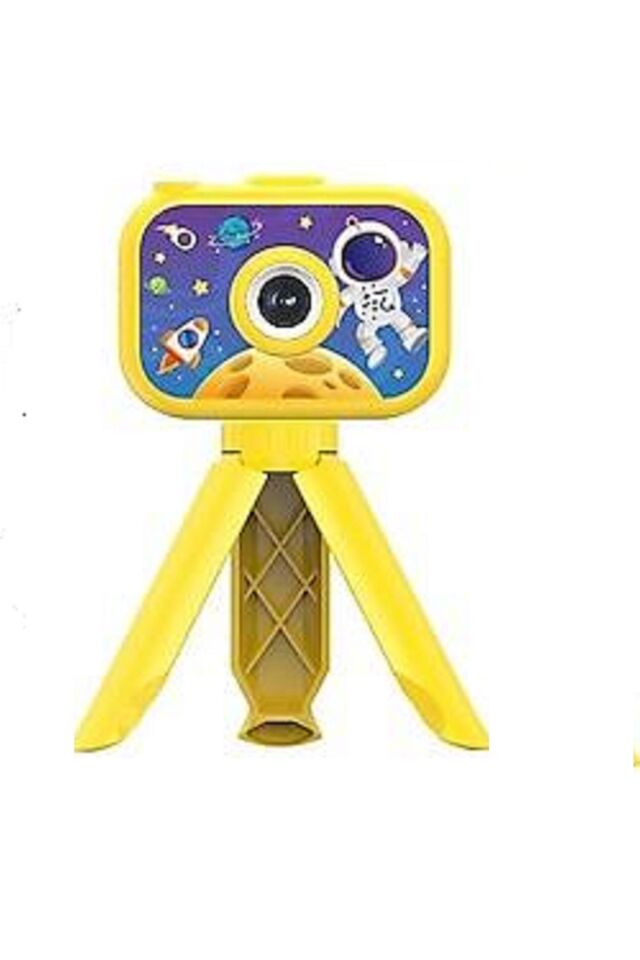 Mini Fotoğraf Makinesi Çocuk Için Eğitici Video Kamera 1080p Hd Ekran Digital Tiripotlu Kamera
