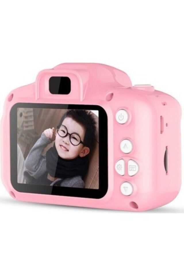 Mini Fotoğraf Makinesi Çocuk Için Eğitici Video Kamera 1080p Hd Ekran Digital Tiripotlu Kamera