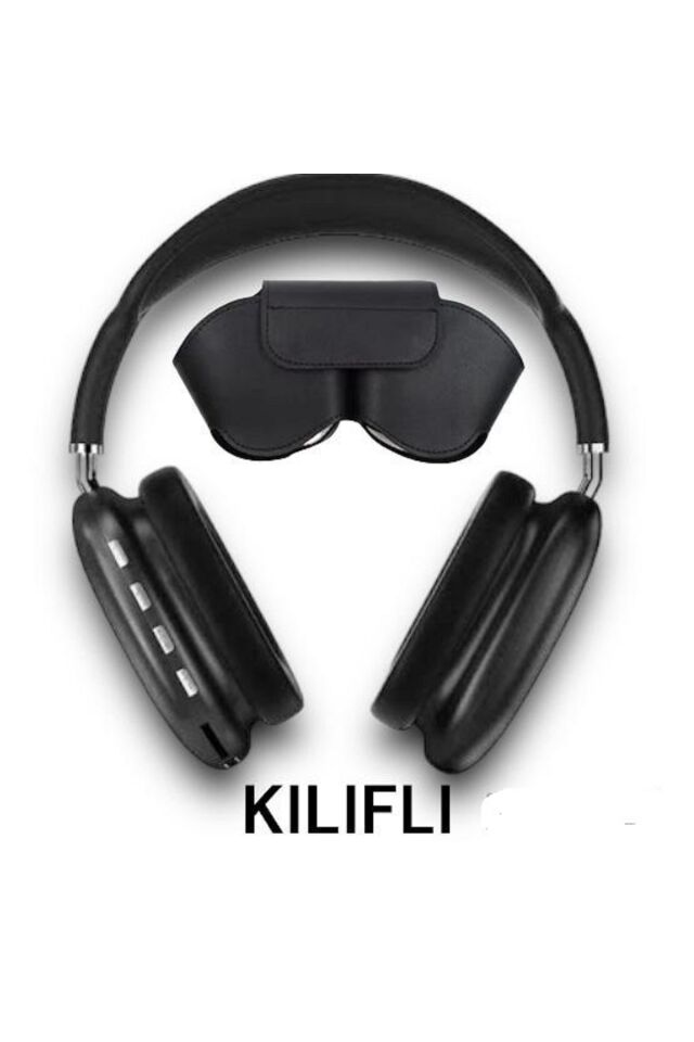 P9 Air Pro Max Kablosuz 5.0 Bluetooth Kulaklık  Üst Baş Yapısı Süngerli Ve Kılıflı