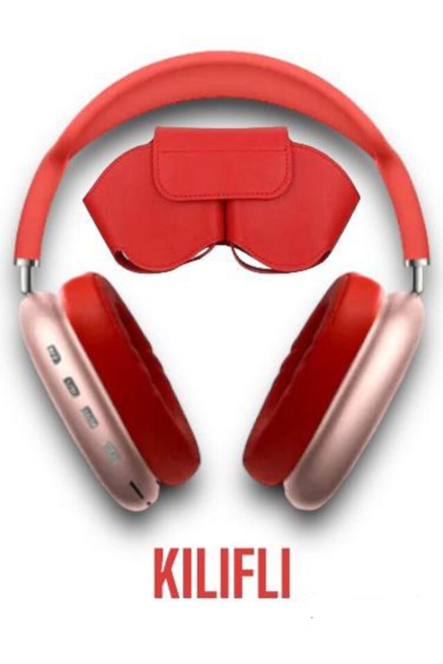 P9 Air Pro Max Kablosuz 5.0 Bluetooth Kulaklık  Üst Baş Yapısı Süngerli Ve Kılıflı