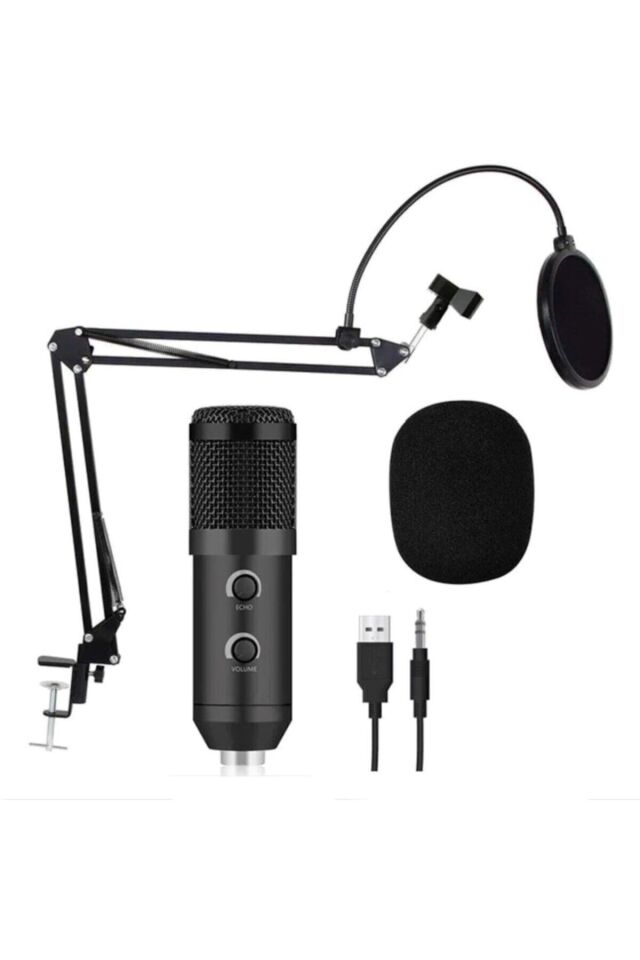 Music D.j M800u Usb Stand Stüdyo Youtuber Twitch Kayıt Mikrofonu
