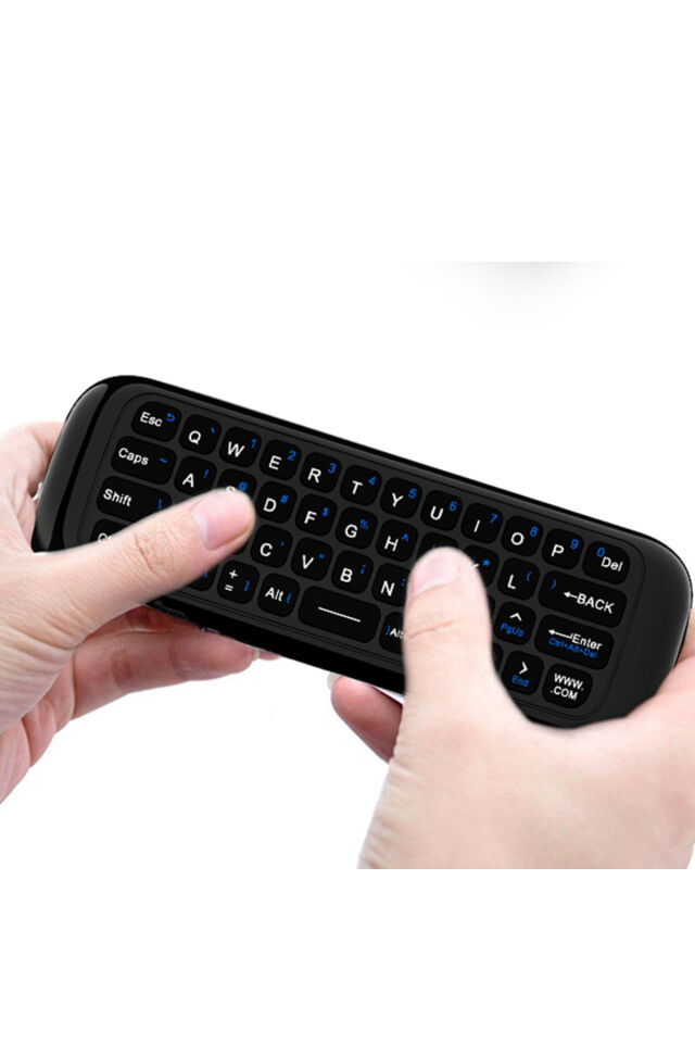 2.4ghz Klavye Ses Asistan Destekli Jiroskop Mouse Akıllı Tv Android Box Klavyeli Uzaktan Kumanda