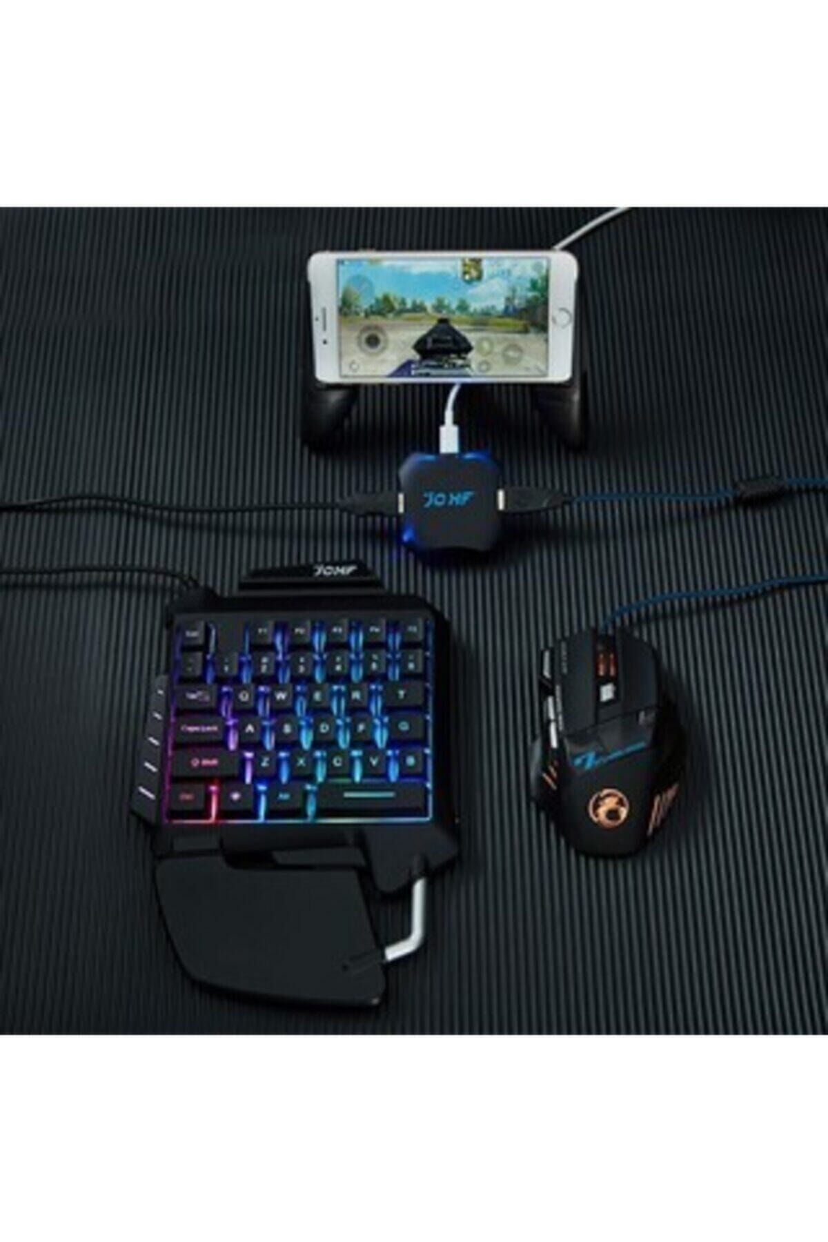 Pubg Oyun Konsolu 3in1-klavye Mouse Bağlayıcı 3 Lü Set Mükemmel Kontrol Pubg Anlaşmalı Pubgset