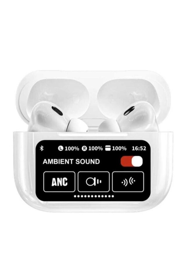 A9 Pro Anc/Enc Kablosuz Wireless Ekranlı Kulaklık