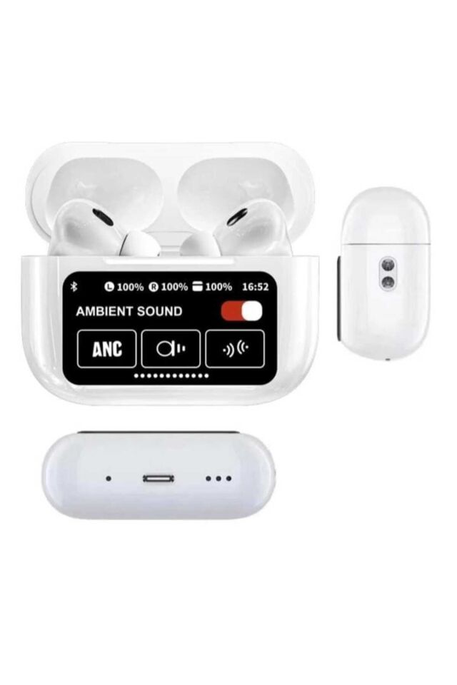 A9 Pro Anc/Enc Kablosuz Wireless Ekranlı Kulaklık