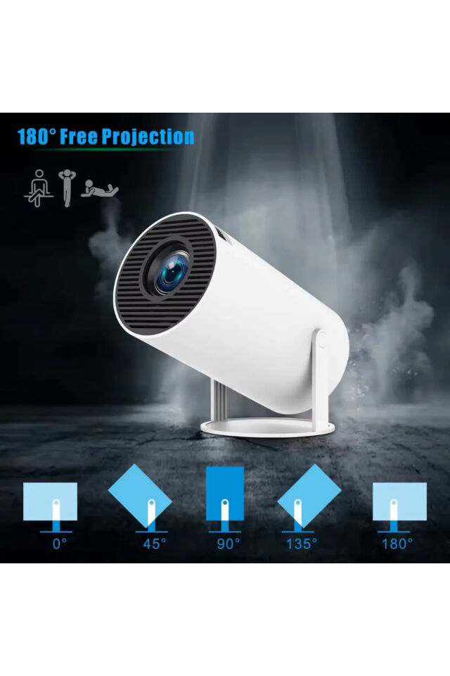LOBO 4K Wireless Powered Projector + Game 2 in1 Professional M300 MAX