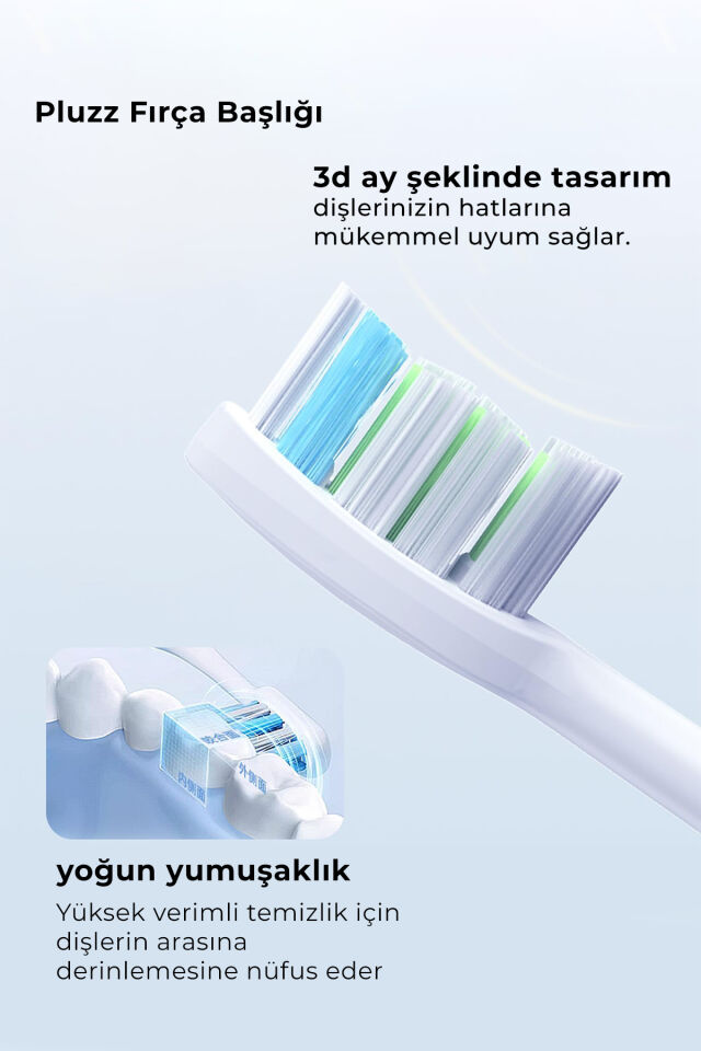 Diş Fırçası Yedek Başlık 2 Paket