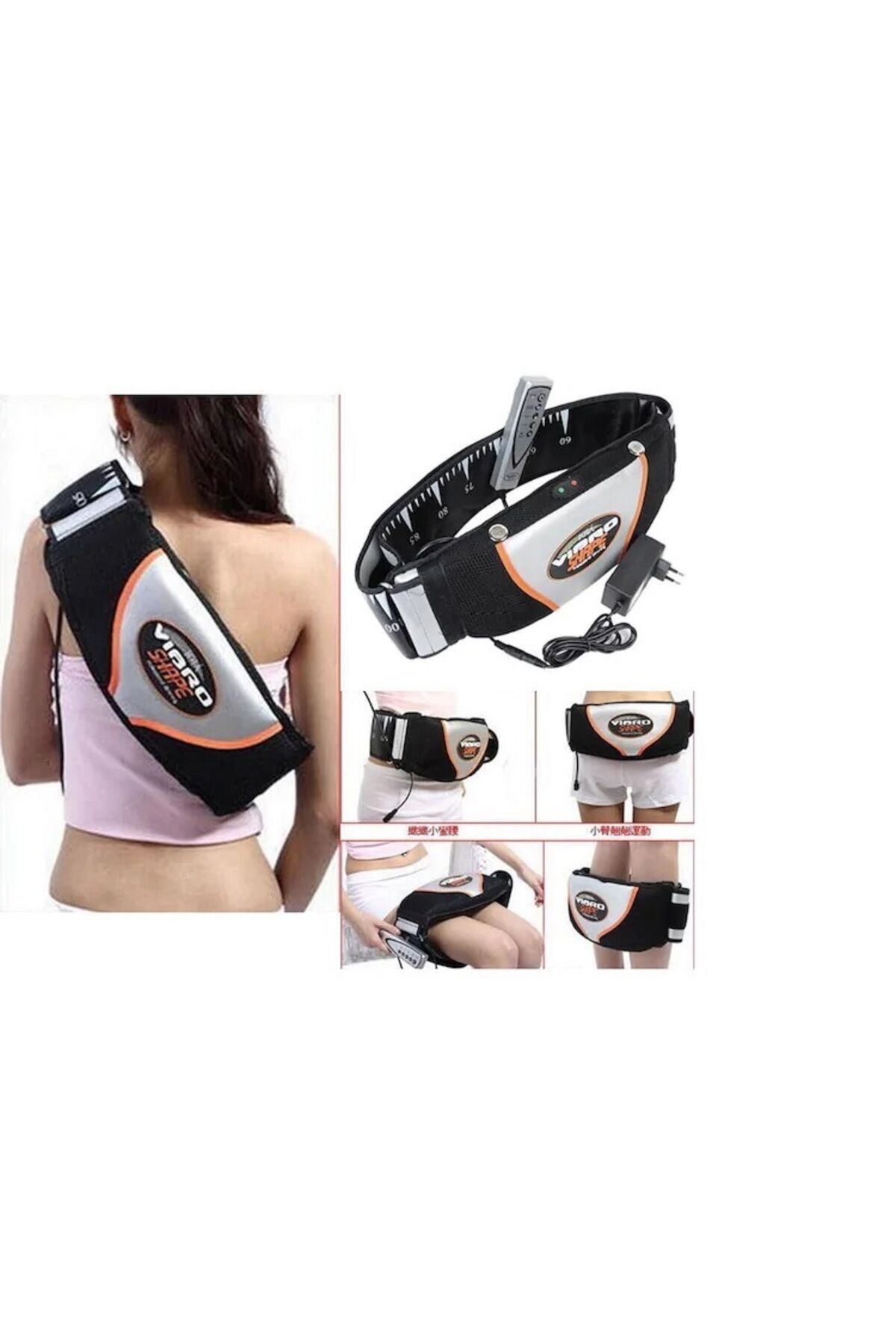 Vibro Shape Titreşimli Zayıflama Kemeri Masaj Aleti Göbek Eritme