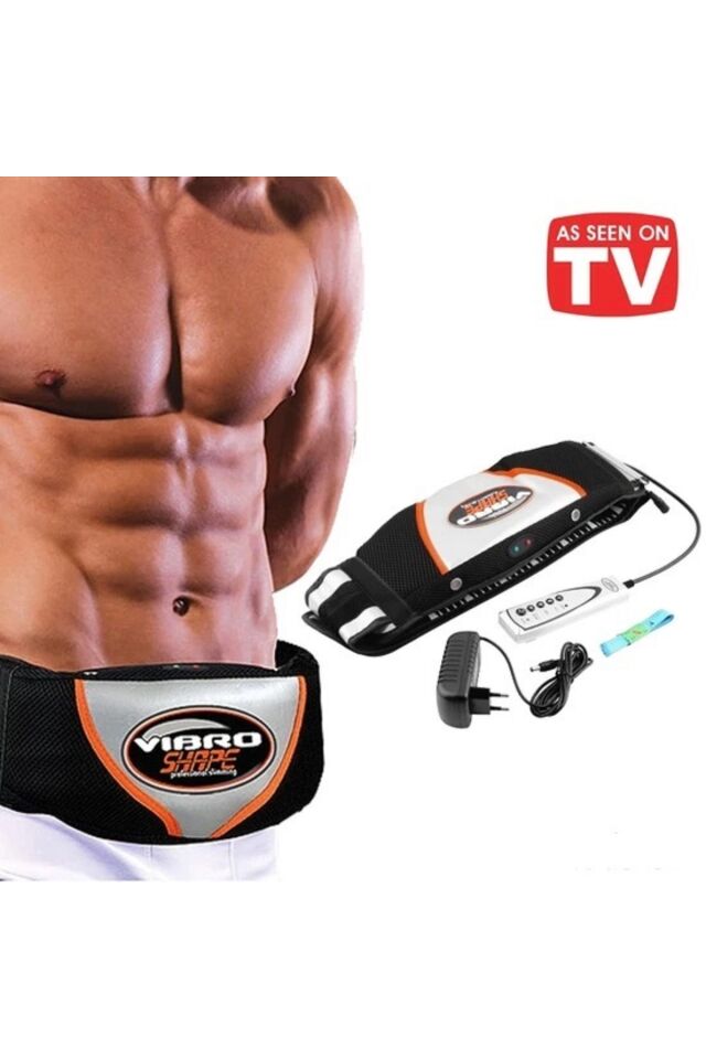 Vibro Shape Titreşimli Zayıflama Kemeri Masaj Aleti Göbek Eritme