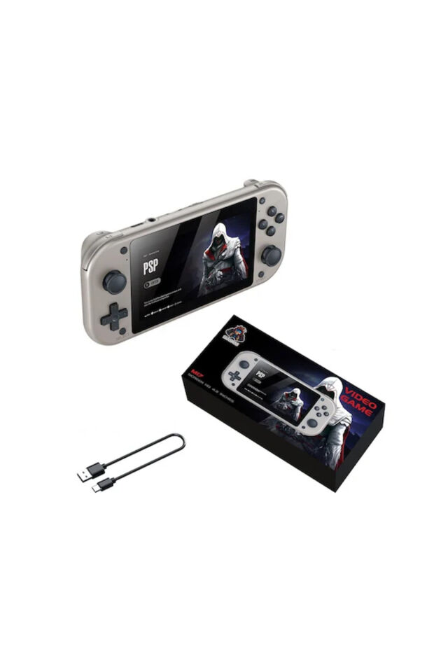 20 Bin Oyunlu M17 Elektronik Oyun El Konsolu 4.3'' Ips Ekran Linux Sistemi Psp Game 64 Gb Sd Kart