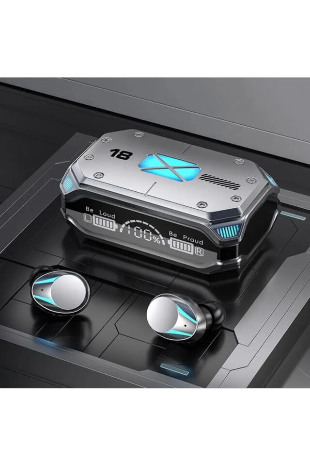 Bluetooth Kulaklık Kulakiçi Powerbanklı 5,3 Usb Girişli Şarj Gösdergeli Dijital Ekranlı Bt