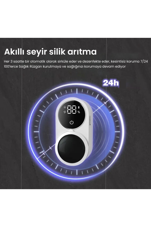 Diş Fırçası Tutacağı Şarj Edilebilir ve Sensörlü Uv Sterilizatör (Philips Led Teknolojisi)