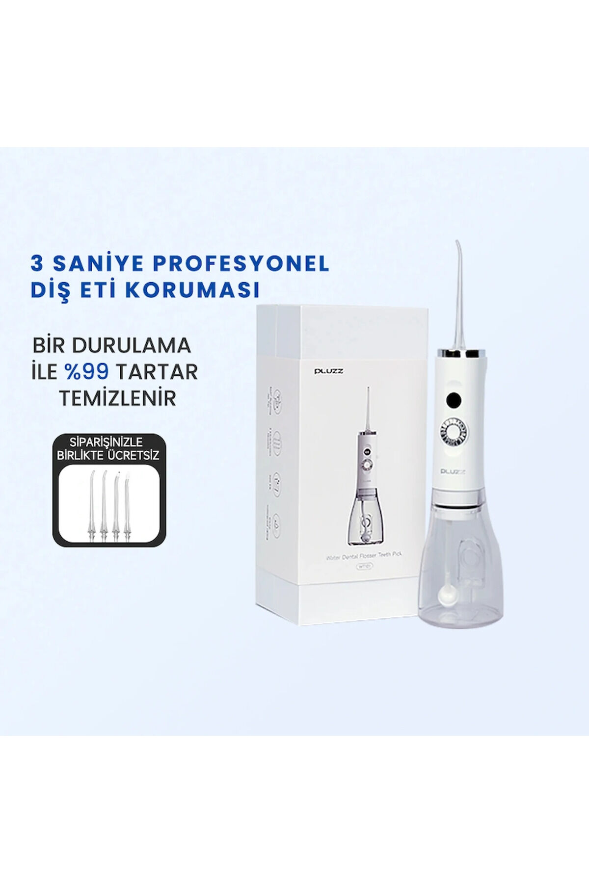 Ağız Duş Seti Taşınabilir Şarj Edilebilir