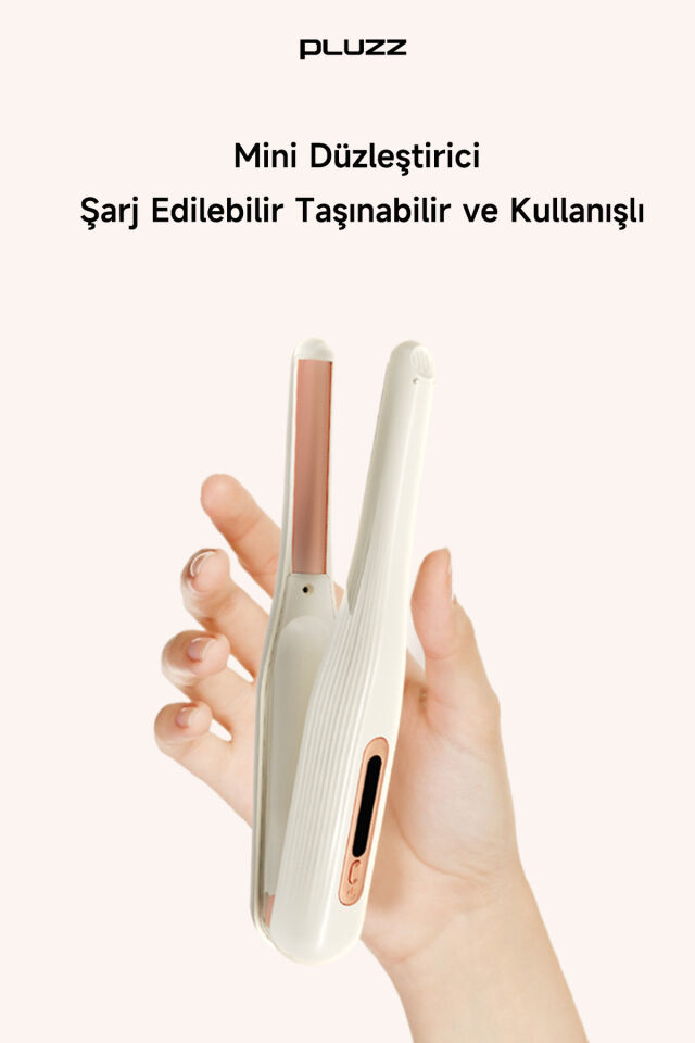 Saç Maşası Şarj Edilebilir Taşınabilir İyonlu