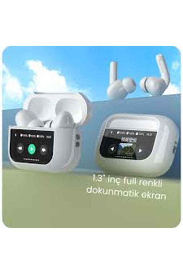 Air Pro 2 Anc Dokunmatik Ekranlı Bluetooth Kulaklık İos Android Tüm Telefonlara Uyumlu Kulaklık