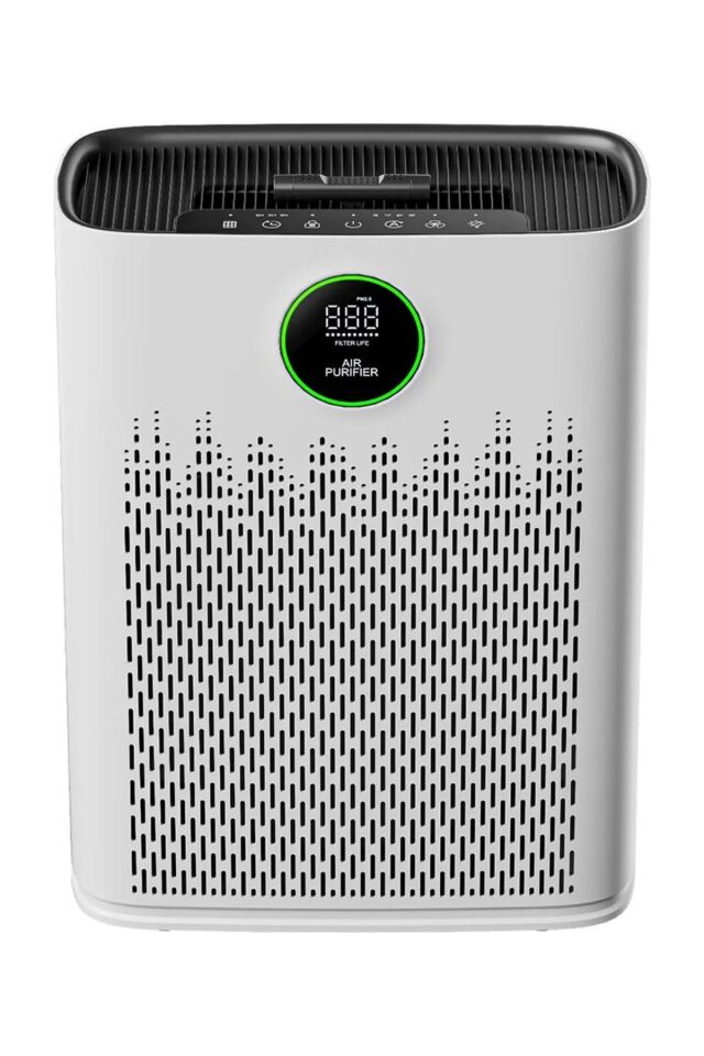 Air Purifier Hava Temizleme Cihazı Ev Taşınabilir Gerçek H13 HEPA Karbon Filtre Hava Temizleyici