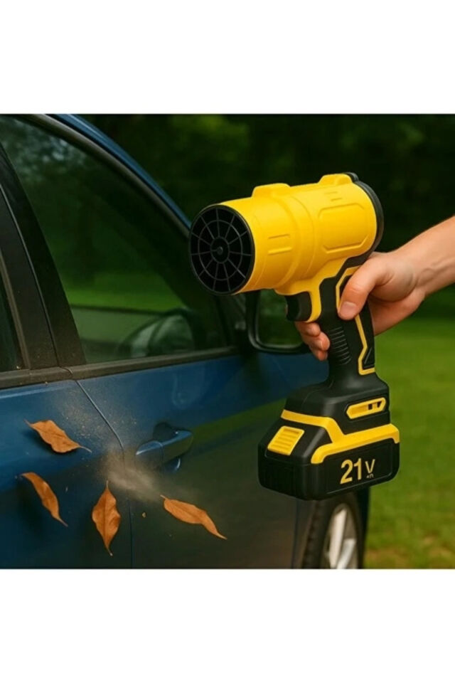 Ahv-18 Turbo Çift Bataryalı Hava Üfleyici | 4 Kademe Hız | 21v 431w Kablosuz Blower | 32.000 Rpm