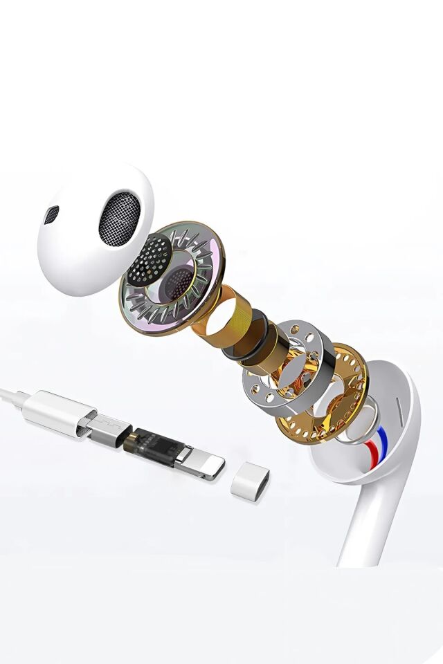 İphone Kablolu Kulaklık 7/8/8plus/x/xr/xs/xsmax/11/12/13/14 Pro Max Uyumlu