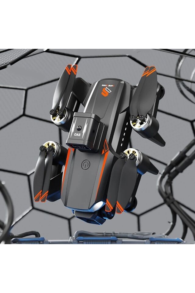 J4 DRONE 4K HD ÇİFT KAMERALI DRONE APP KONTROL WİFİ Lİ KATLANABİLİR QUATCOPTER 300 Metre Yükselme