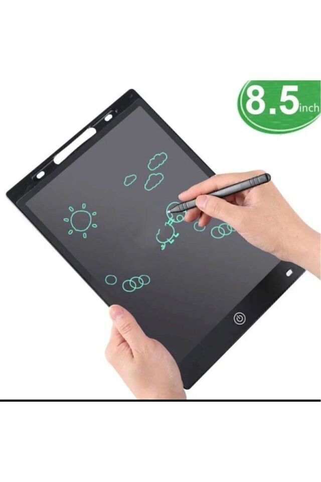 8.5 Inç Lcd Digital Çocuk Yazı Çizim Tableti - Siyah