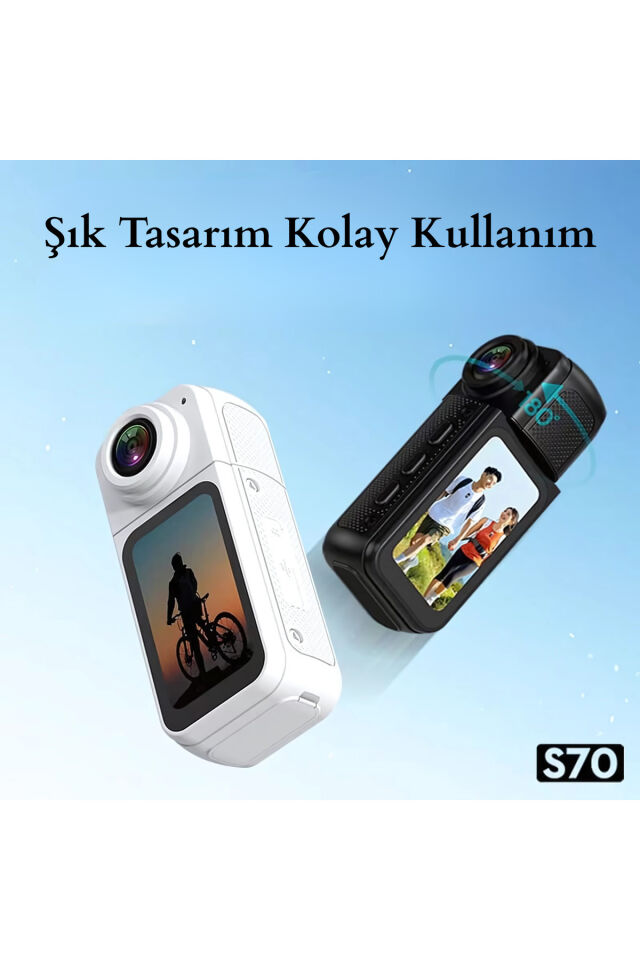 Mıknatıslı Yaka Kamerası Hd Kalite, 30 Fps, Kolay Bağlantı, Boyun Askısı