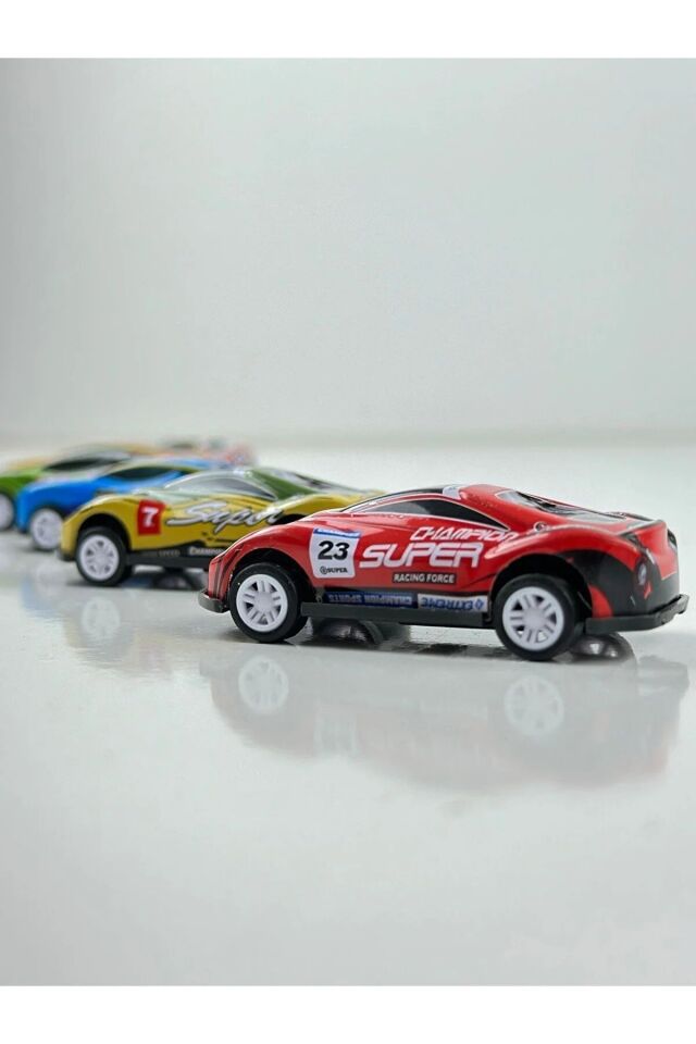 10 Adet Mini Metal Yarış Arabaları Oyuncak Araba Set Çek Bırak