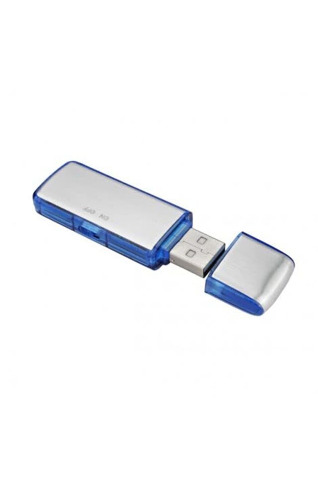 Flash Bellek Görünümlü Mini Ses Kayıt Cihazı Sese Duyarlı 32Gb harici Kayıt