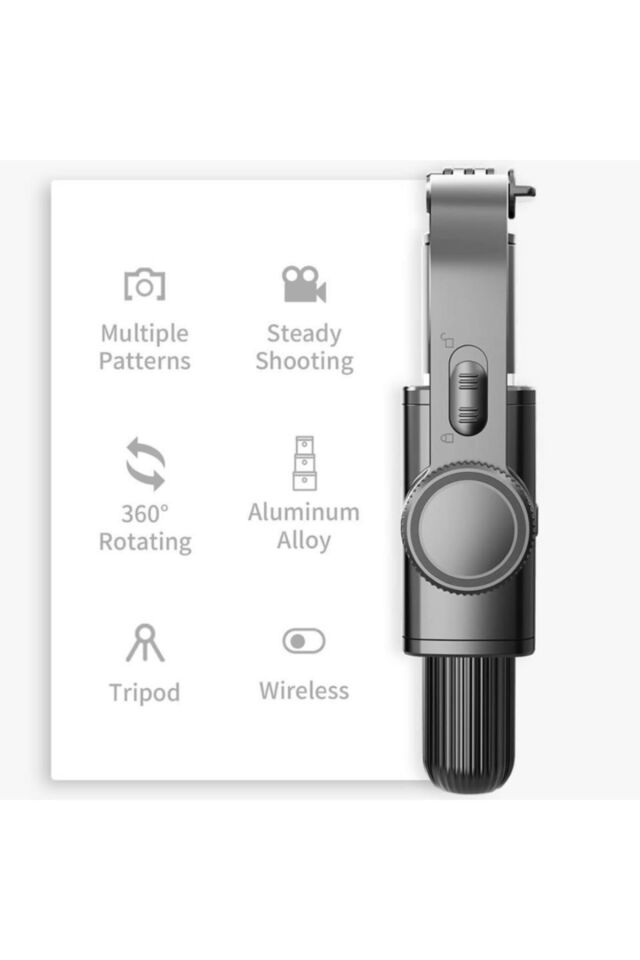 L08 Tripod Kumandalı Gimbal Sabitleyici