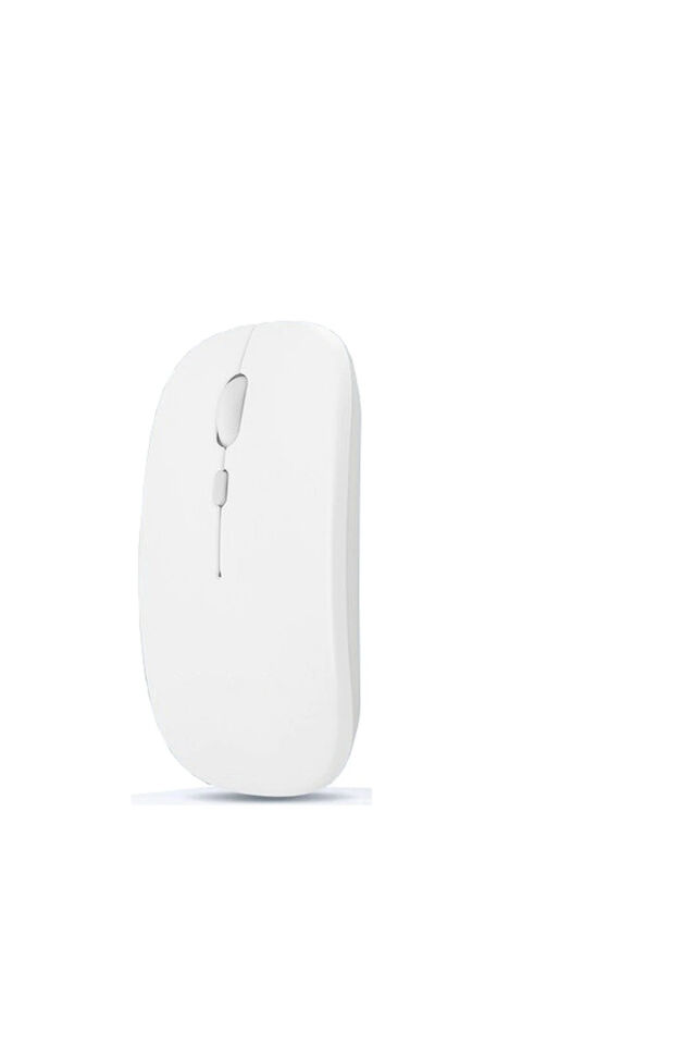 1600 Dpı Şarj Edilebilir 2.4 Ghz Çift Modlu Bluetooth Kablosuz Mouse