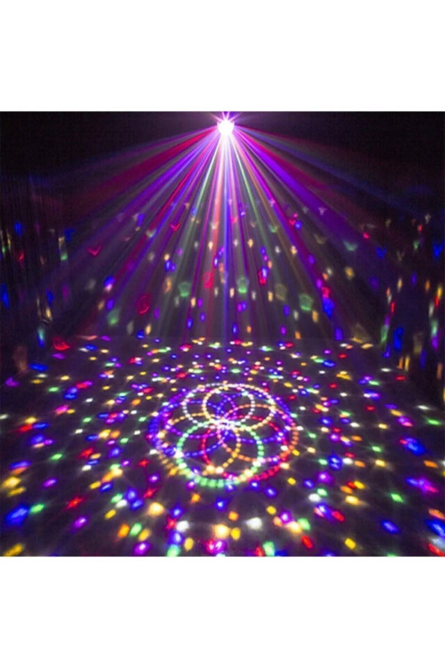 Led Magıc Cristal Sihirli Küre Bluetooth'lu Kumandalı Usb Girişli Parti Ve Disko Topu