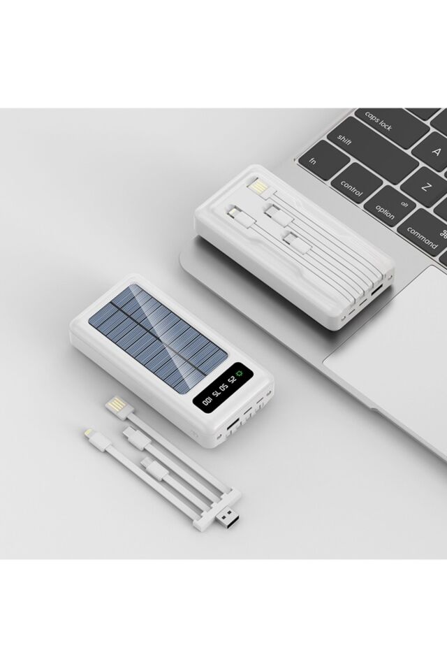 25.000mah Fast-out Pd 22.5w Powerbank, Taşınabilir Güneş Enerjili Şarj Cihazı