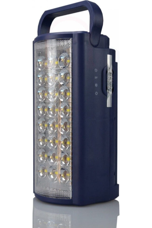 Telefon Şarj Edebilen Şarjlı Işıldak 24 LED USB 80 Saat Kesintisiz Işık (5047)