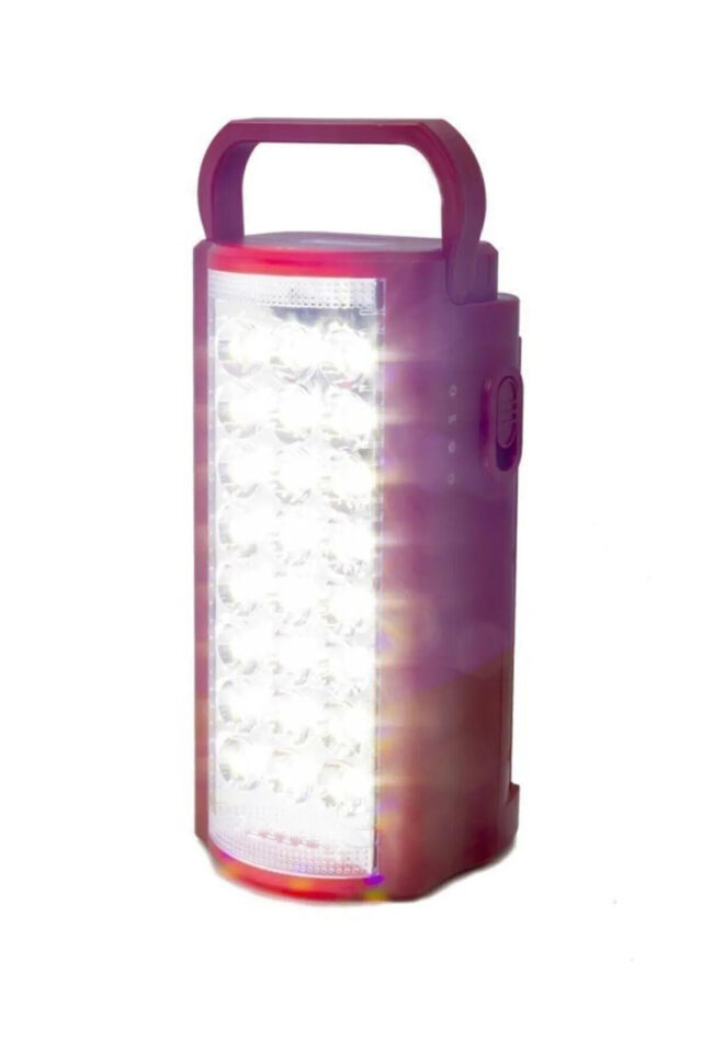 Telefon Şarj Edebilen Şarjlı Işıldak 24 LED USB 80 Saat Kesintisiz Işık (5047)