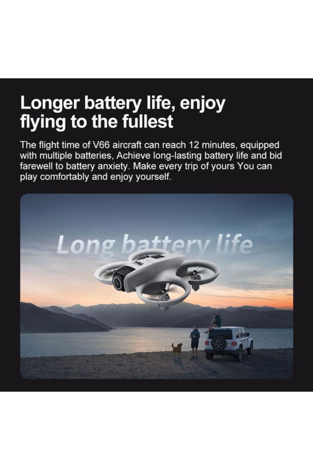 S10 Drone Mini 4k Profesyonel HD Kamera Engel Kaçınma Katlanabilir Quadcopter 3 Yedek Batarya