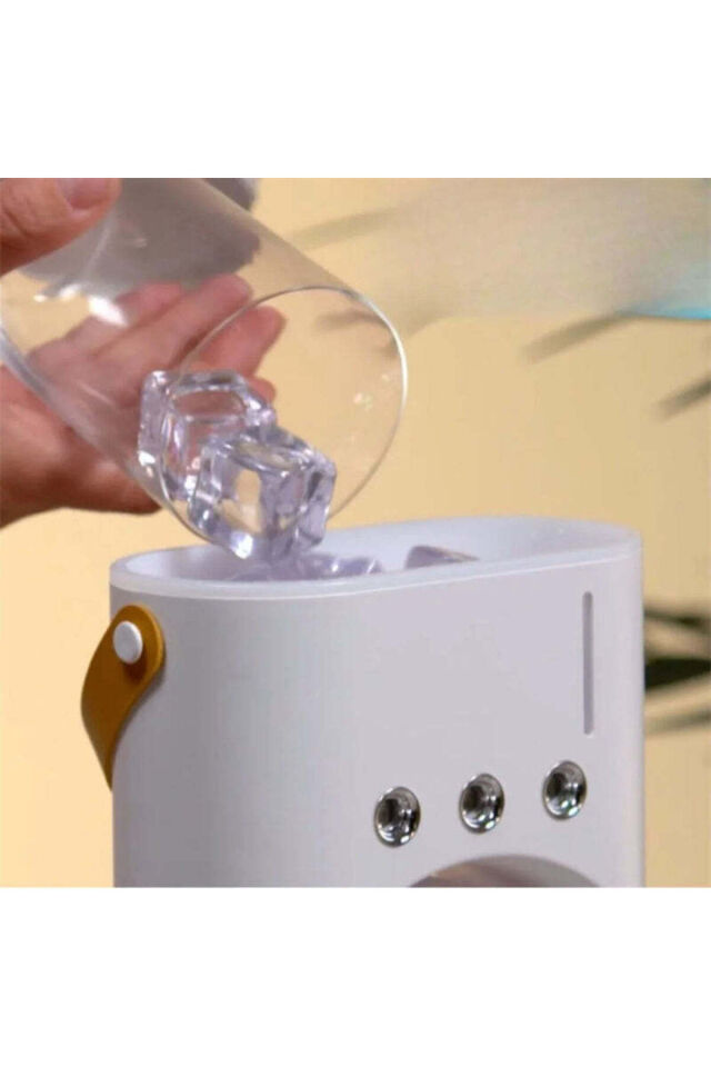 Yeni 3 delik çift kafa sprey dönebilir Fan nemlendirme soğutma USB Powered Mini masaüstü HAVA SOĞUTUCU