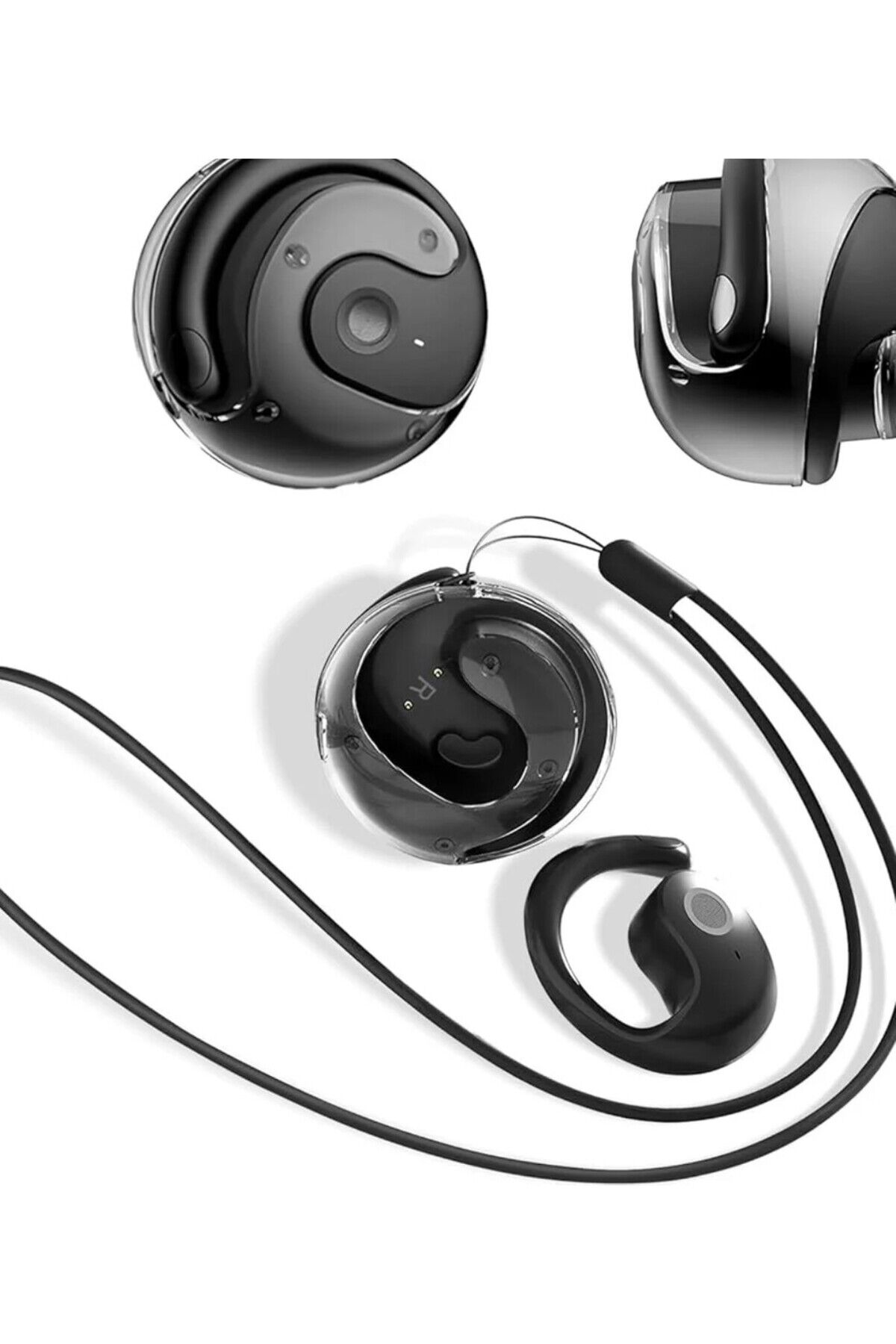 M25 TWS Mekanik Zırhlı Kablosuz Kulaklıklar Çift Modlu Oyun Kulaklığı Powerbank Stereo Kulaklık Net Aramalı Kulakiçi Kulaklıklar
