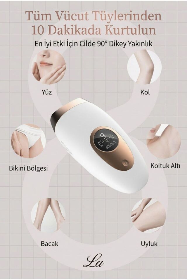 Erkekler ve Kadınlar İçin Foton Epilasyon Cihazı, Tüm Vücut İçin Yoğun Darbeli Işık Tedavisi, Ev Kullanımı İçin Buz Soğutmalı Lazer Epilasyon Cihazı