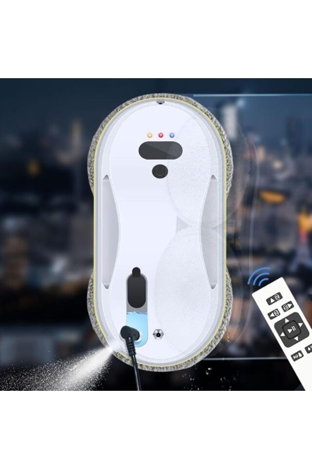 Cam Silme Temizleme Robotu Uzaktan Kumandalı Su Püskürtmeli