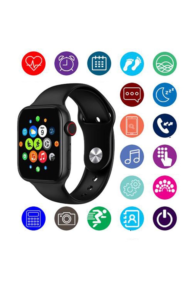 Watch Plus Akıllı Saat Ios Ve Android Uyumlu Sertech 2022 Model Wplus