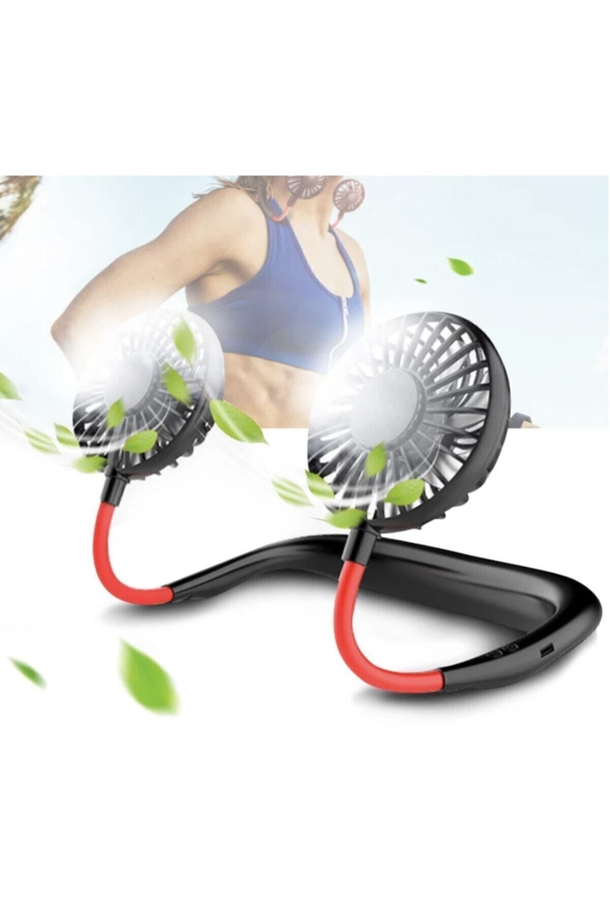 Masaüstü 6 Inç Sessiz Şarj Edilebilir Mini Fan Vantilatör Telefon Tutucu 3 Hız Modu
