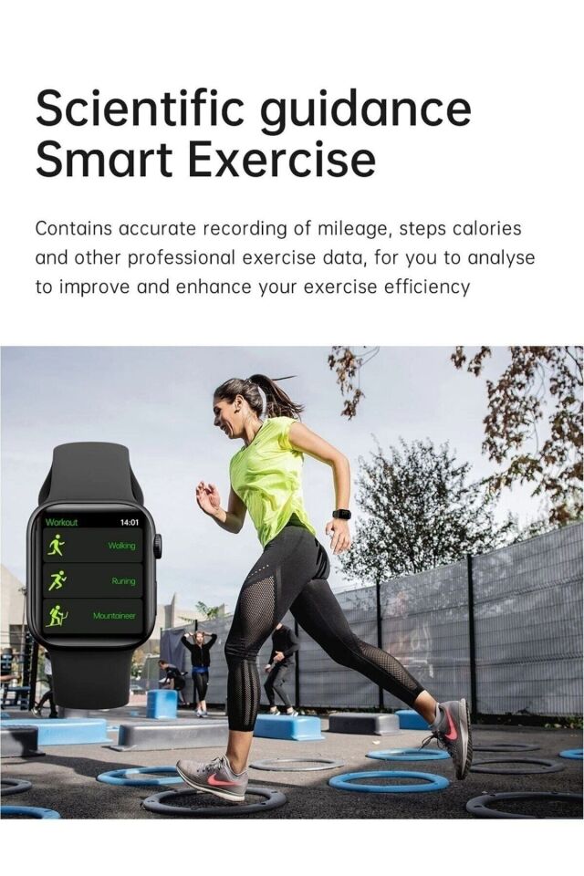 Watch 7 /8 Plus Smartwatch 2023 Yeni Akıllı Saat Bluetooth Çağrı