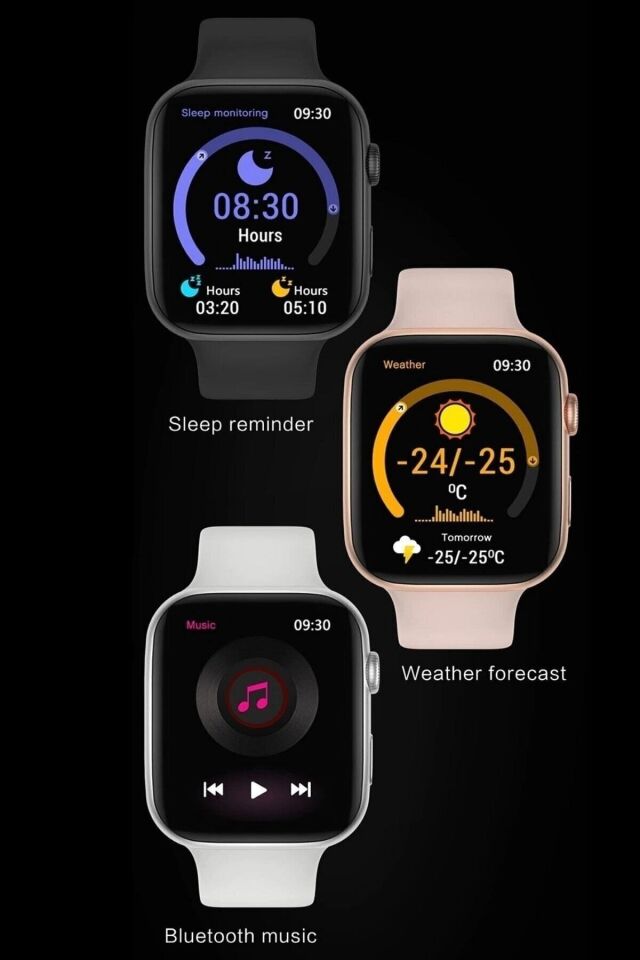 Watch 7 /8 Plus Smartwatch 2023 Yeni Akıllı Saat Bluetooth Çağrı