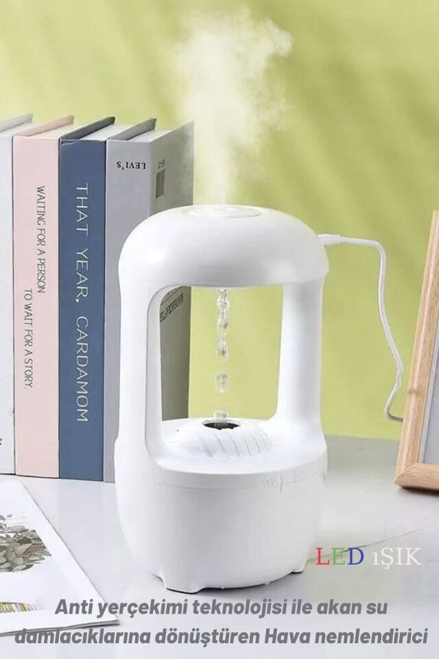Hava Nemlendirici Aromatik Oda Kokusu Difüzörü Buhar Ultrasonik Led Işıklı 500ml