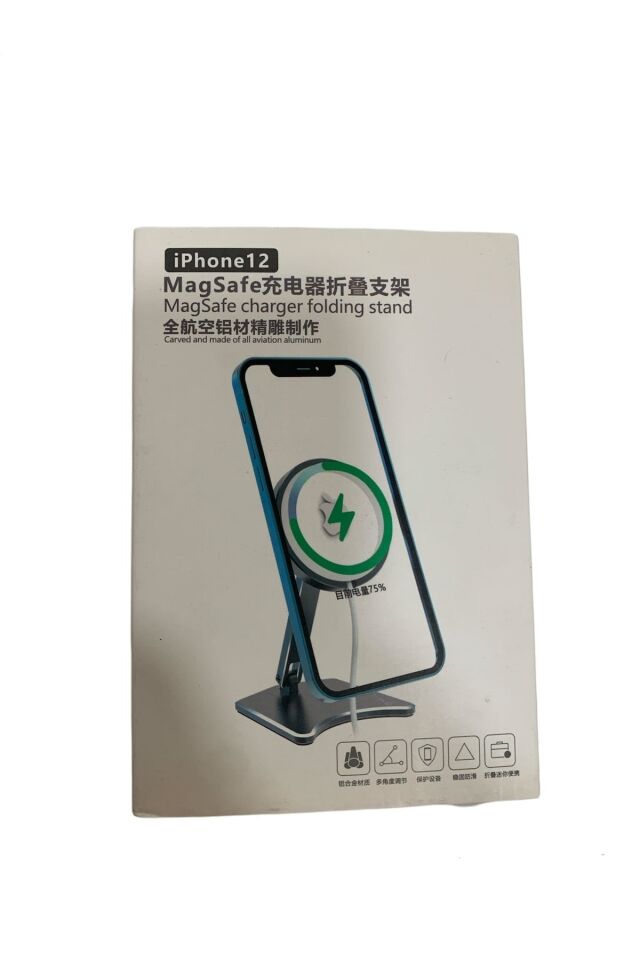 Magsafe Masa Üstü 12 12 Pro Uyumlu Katlana Bilir Cep Telefon Tutucu